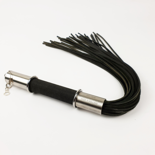 Flogger Black Leather 60 cm