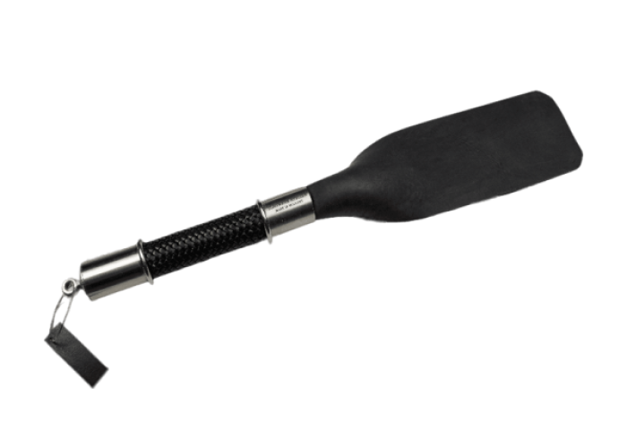 Black Buffalo Leather Paddle 45cm